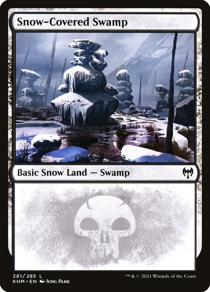 Snow-Covered Swamp (KHM) (281)