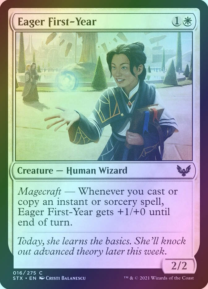 Eager First-Year (STX) (16) / Foil