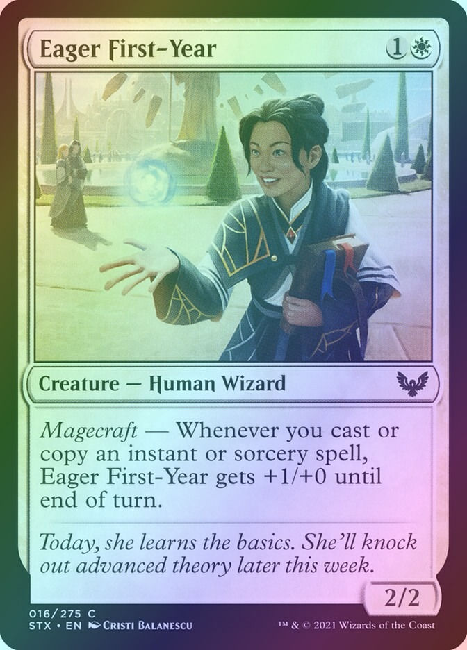 Eager First-Year (STX) (16) / Foil