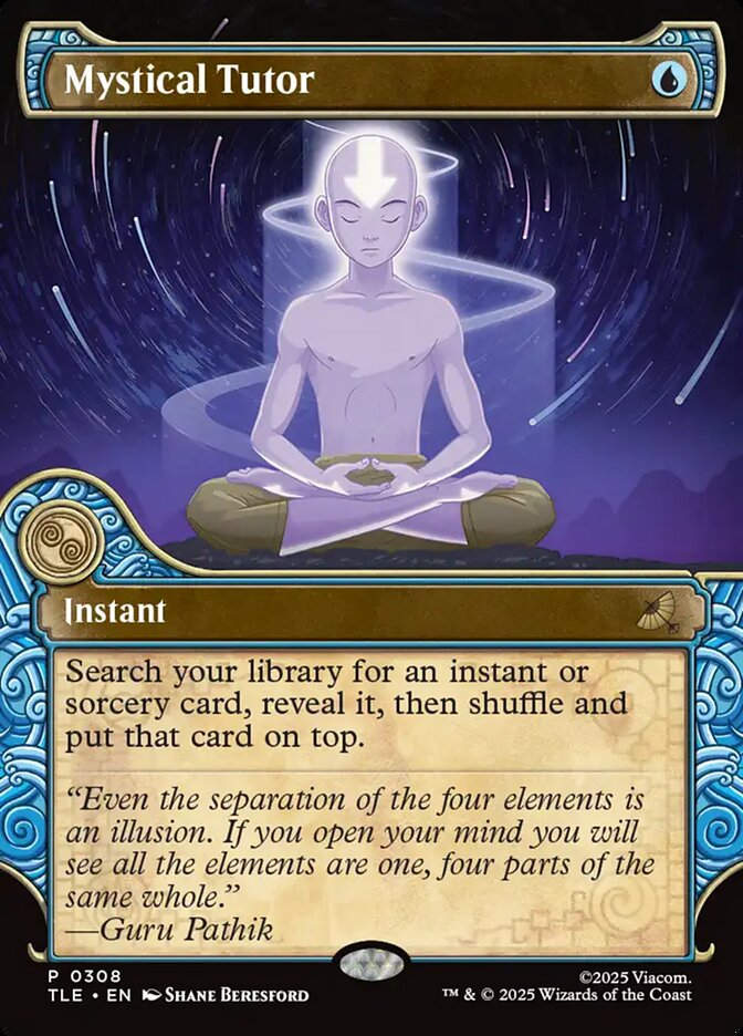 Mystical Tutor (TLE) (308) / Borderless / Showcase