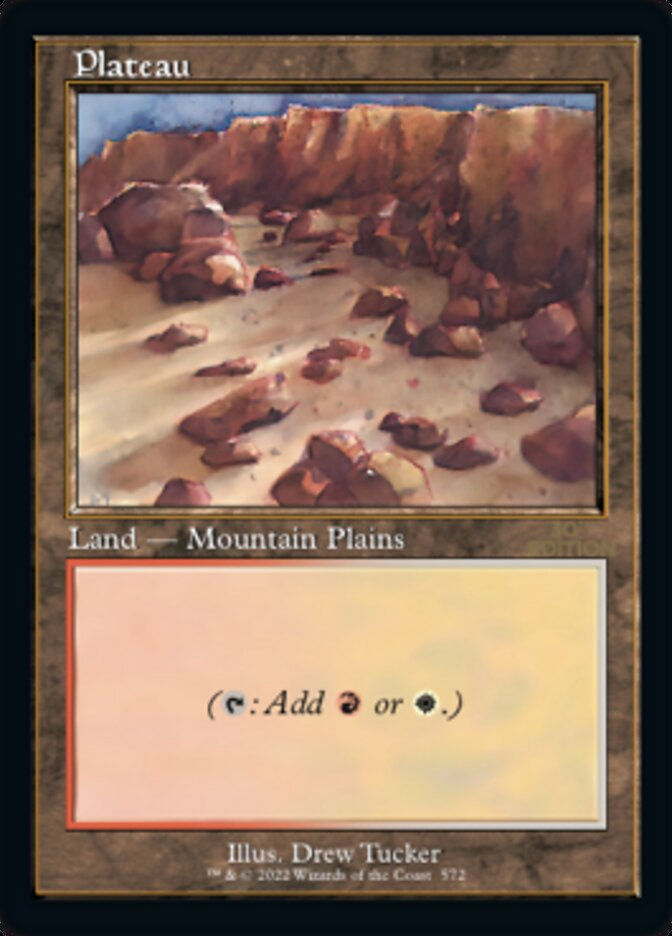 Plateau (30a) / Retro Frame
