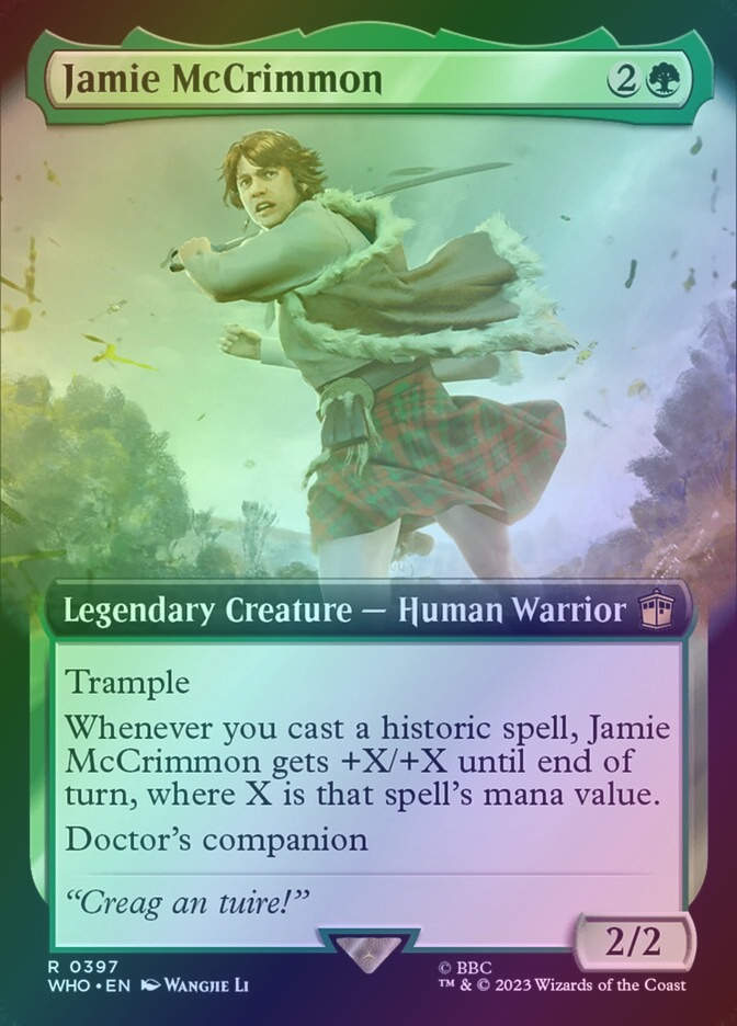 Jamie McCrimmon (WHO) (397) / Extended Art / Foil