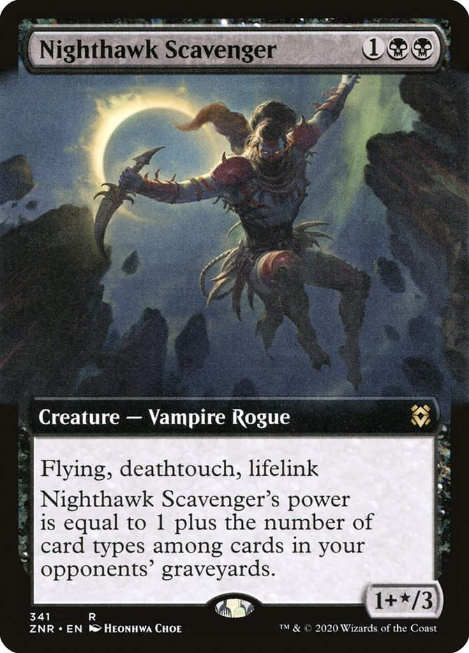 Nighthawk Scavenger (ZNR) (341) / Extended Art