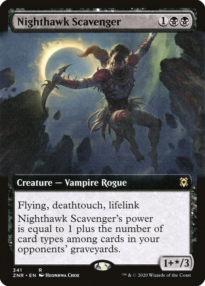 Nighthawk Scavenger (ZNR) (341) / Extended Art