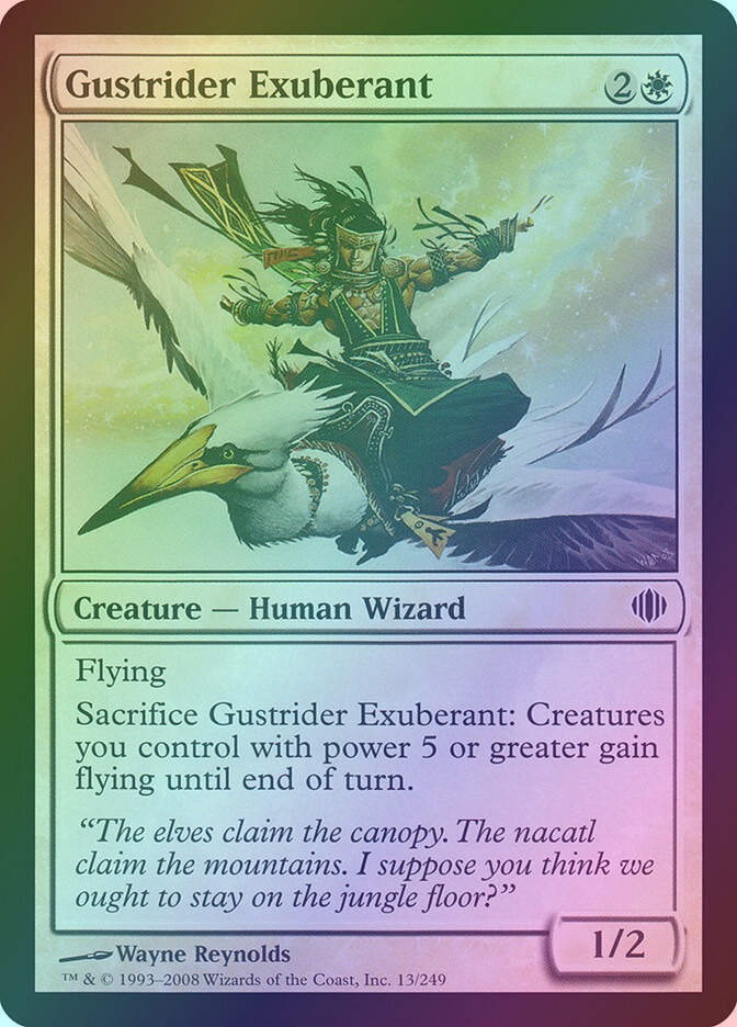 Gustrider Exuberant (ALA) (13) / Foil