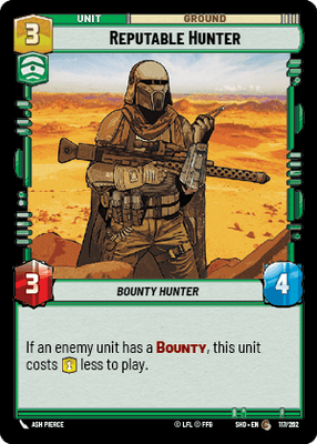 Reputable Hunter (SHD_#117/262)