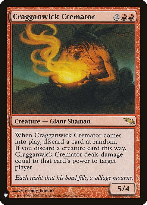 Cragganwick Cremator (PLST) (SHM-87)