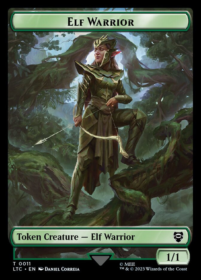 Elf Warrior // Treasure (TLTC) (11 // 12) — cara 1 de 2