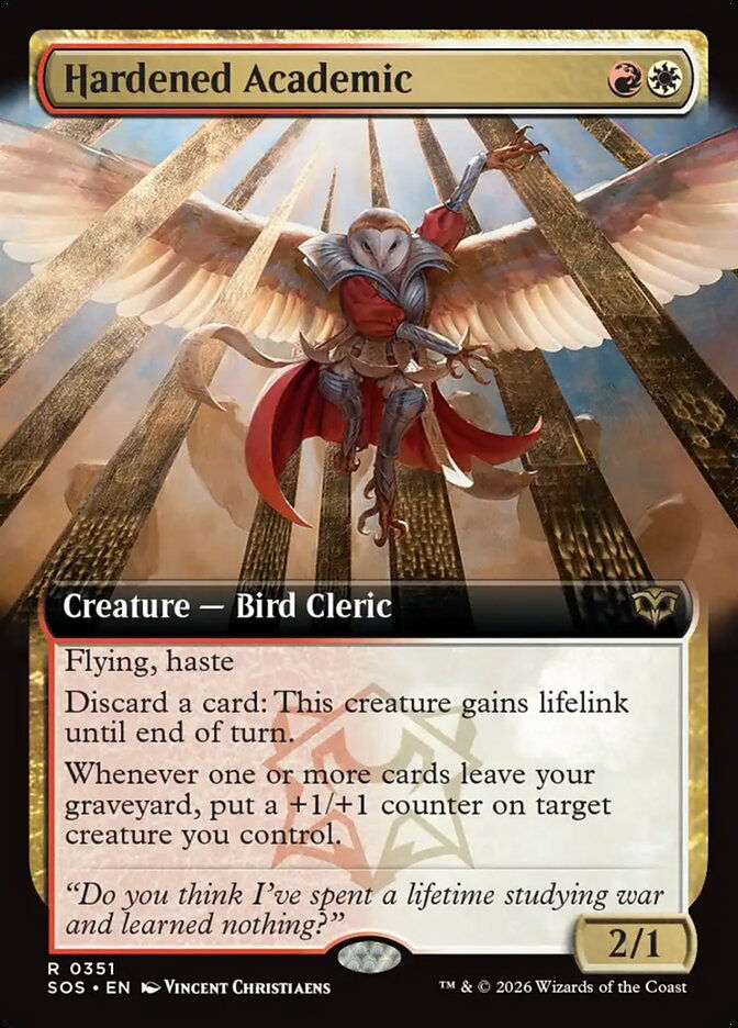 Hardened Academic (SOS) (351) / Extended Art