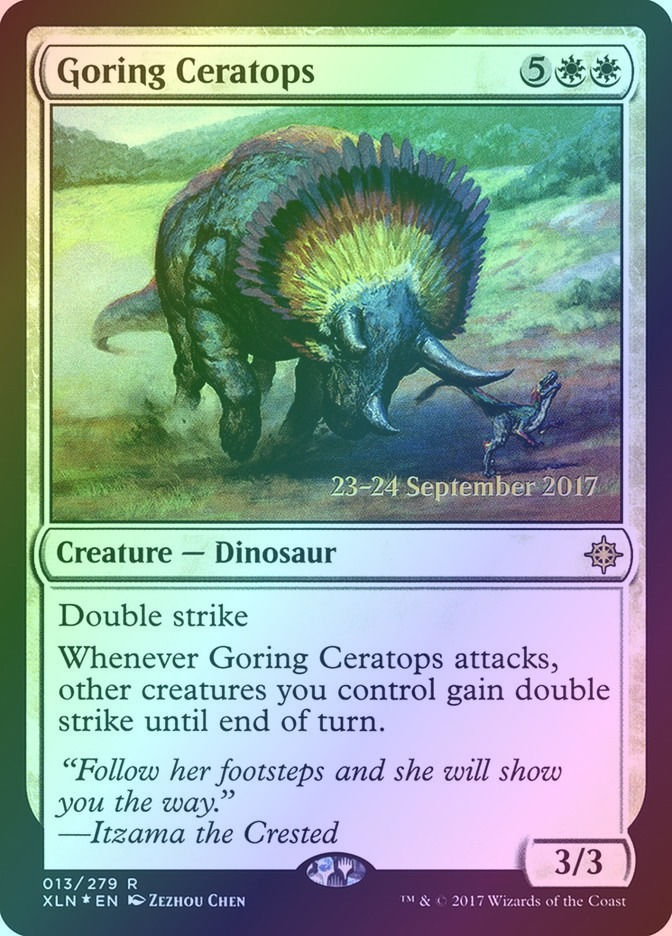 Goring Ceratops (PXLN) (13s) / Foil