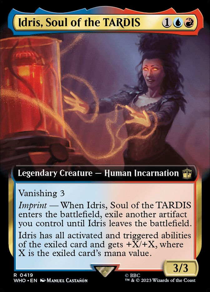 Idris, Soul of the TARDIS (WHO) (419) / Extended Art