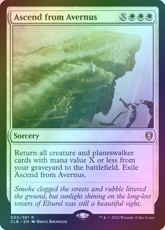 Ascend from Avernus (CLB) (5) / Foil