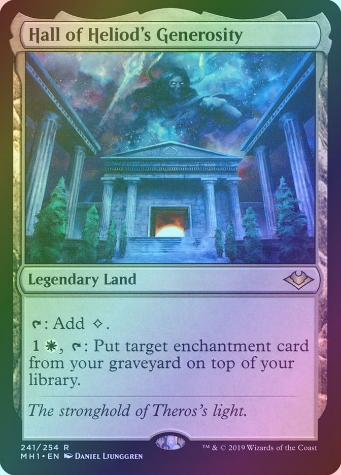 Hall of Heliod's Generosity (MH1) (241) / Foil