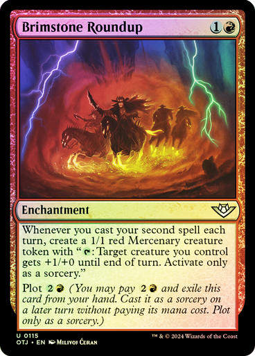 Brimstone Roundup (otj) (115) / Foil
