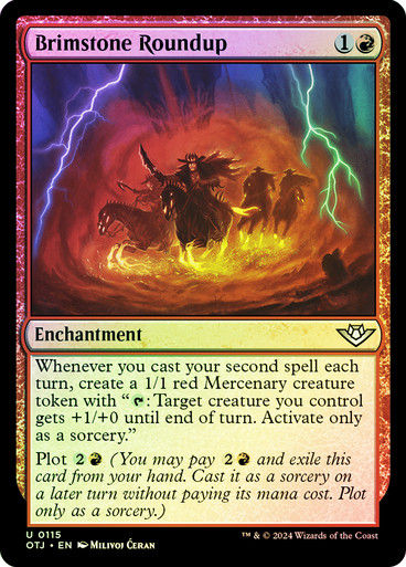 Brimstone Roundup (otj) (115) / Foil