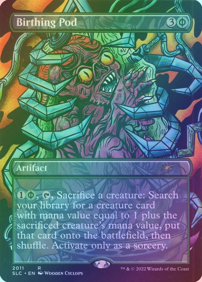 Birthing Pod (SLC) (2011) / Borderless / Foil