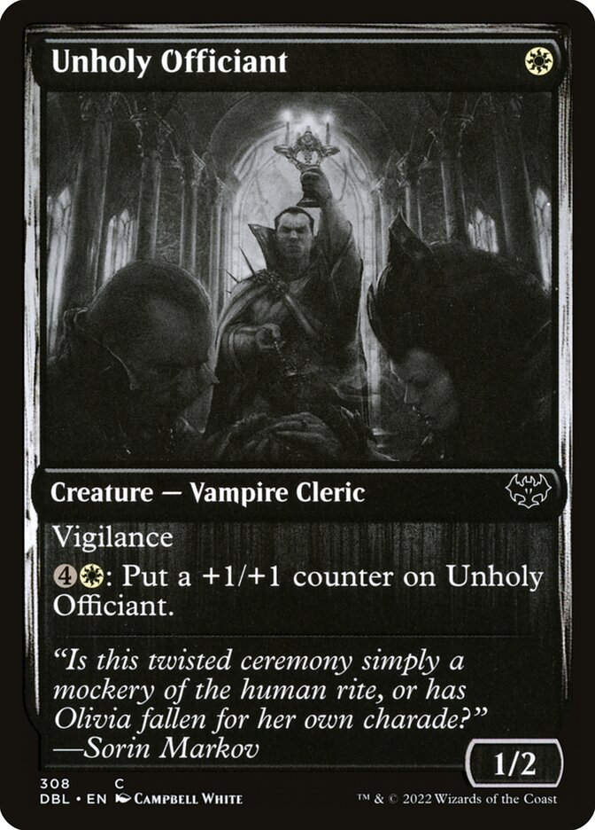 Unholy Officiant (DBL) (308)