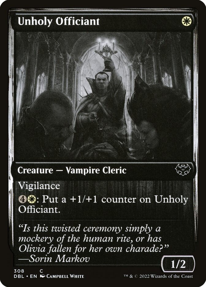 Unholy Officiant (DBL) (308)