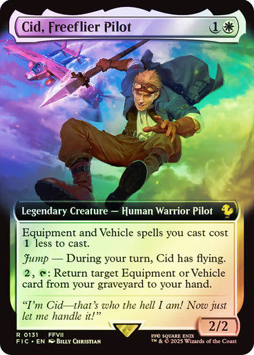 Cid, Freeflier Pilot (FIC) (131) / Extended Art / Foil