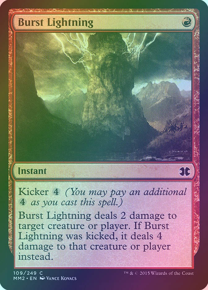 Burst Lightning (MM2) (109) / Foil