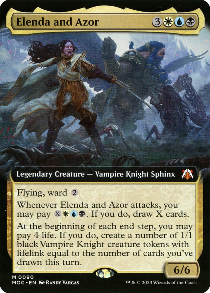 Elenda and Azor (MOC) (90) / Extended Art