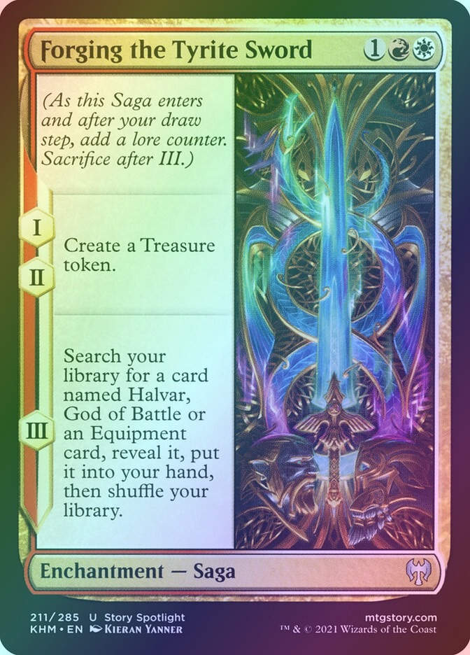 Forging the Tyrite Sword (KHM) (211) / Foil