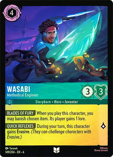 Wasabi - Methodical Engineer (LOR_AZU) / Foil