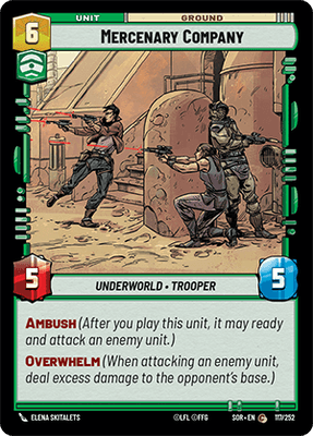 Mercenary Company (SOR_#117/252)