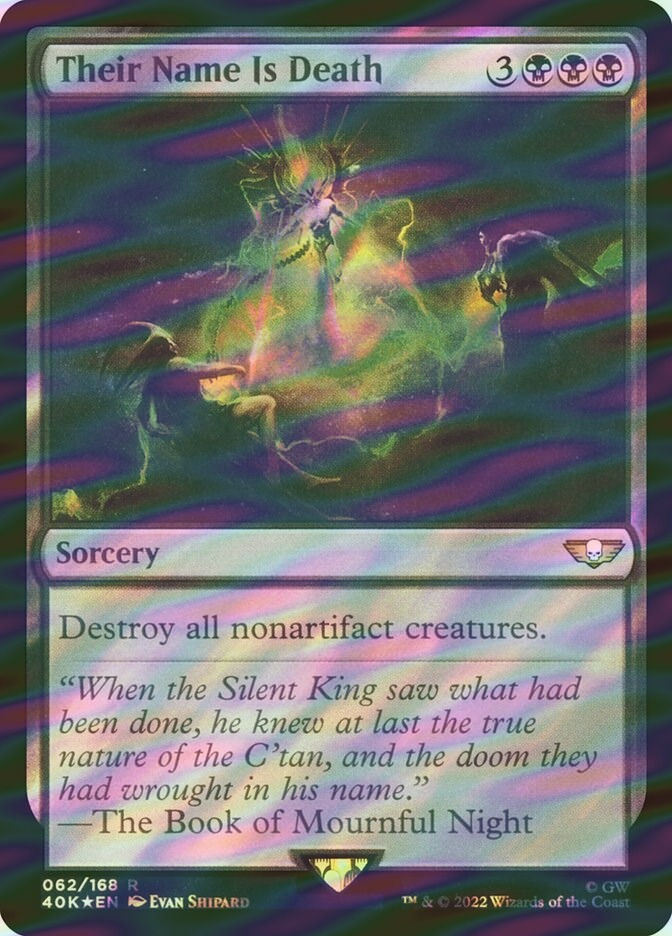 Their Name Is Death (40K) (62★) / Surge Foil