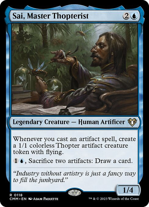 Sai, Master Thopterist (cmm)