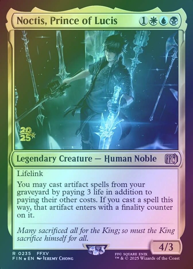 Noctis, Prince of Lucis (PFIN) (235s) / Foil