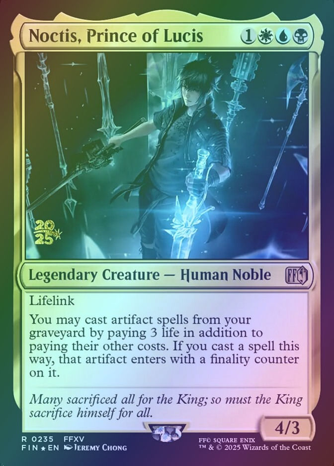 Noctis, Prince of Lucis (PFIN) (235s) / Foil