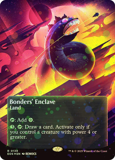 Bonders' Enclave (EOS) (139) / Borderless Galaxy Foil
