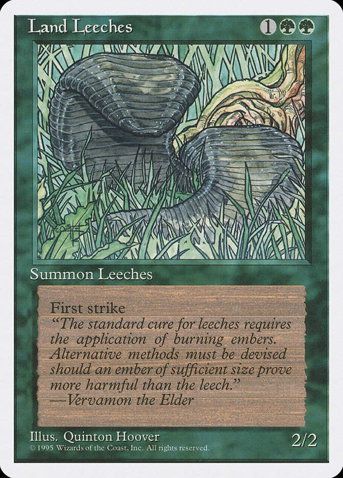 Land Leeches (4ED) (255)