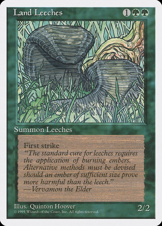 Land Leeches (4ED) (255)