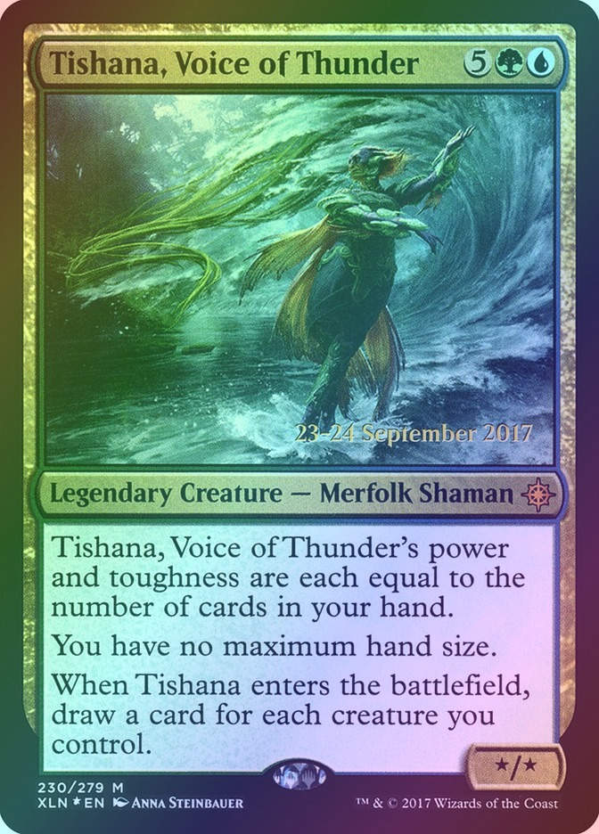 Tishana, Voice of Thunder (PXLN) (230s) / Foil
