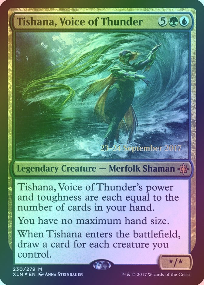 Tishana, Voice of Thunder (PXLN) (230s) / Foil