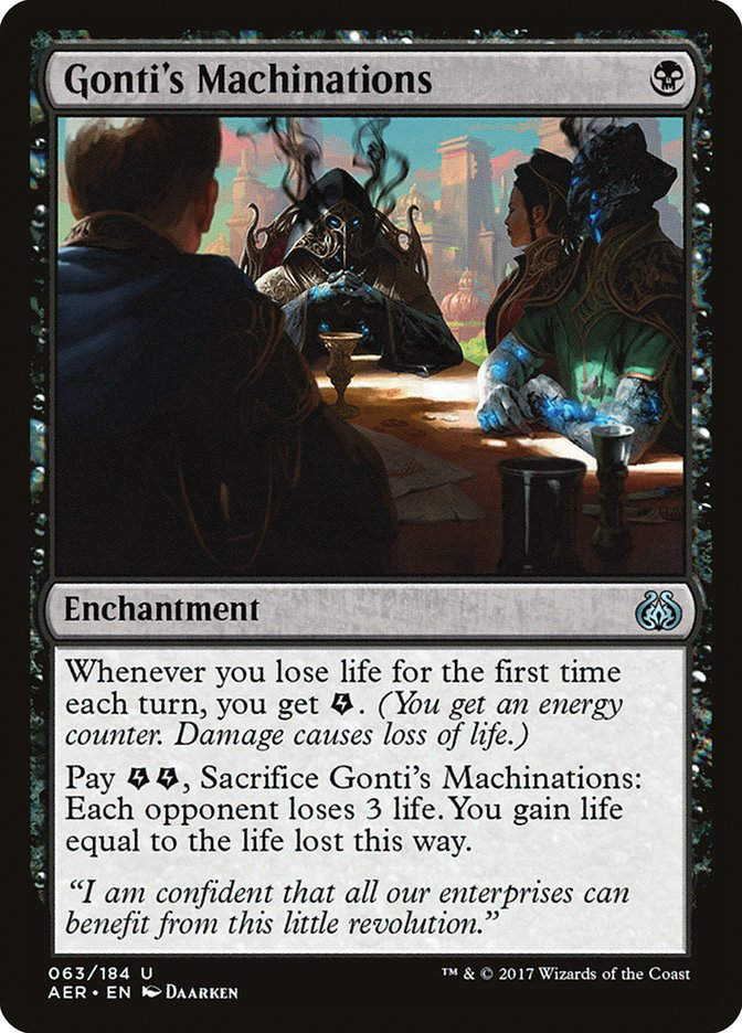 Gonti's Machinations (AER) (63) / Foil