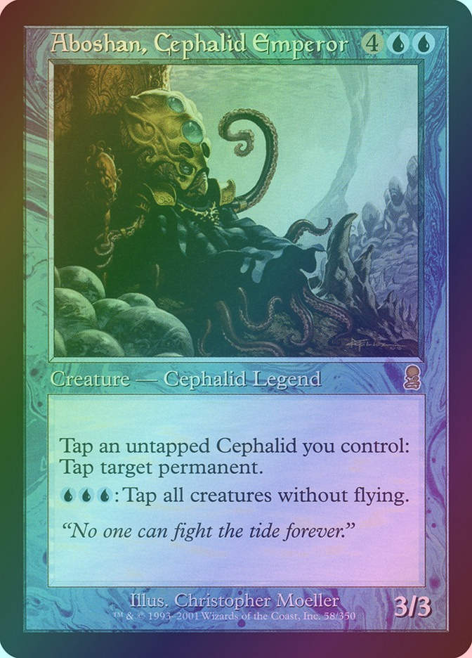 Aboshan, Cephalid Emperor (ODY) (58) / Foil