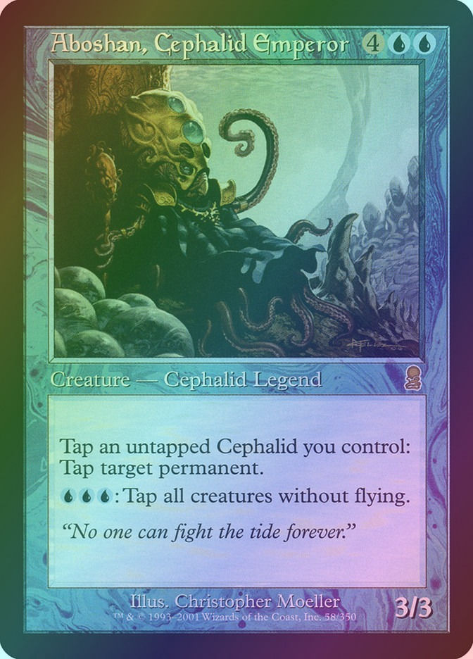 Aboshan, Cephalid Emperor (ODY) (58) / Foil