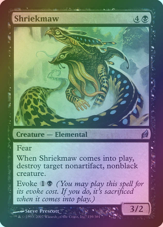 Shriekmaw (LRW) (139) / Foil