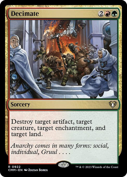 Decimate (cmm) (Commander Deck)