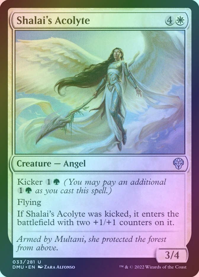 Shalai's Acolyte (DMU) (33) / Foil