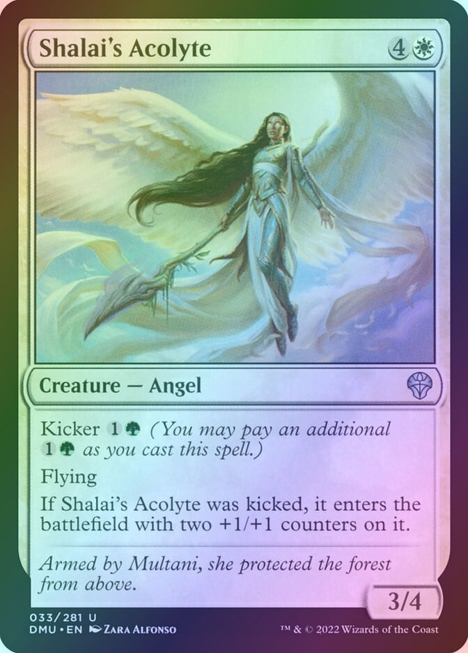 Shalai's Acolyte (DMU) (33) / Foil