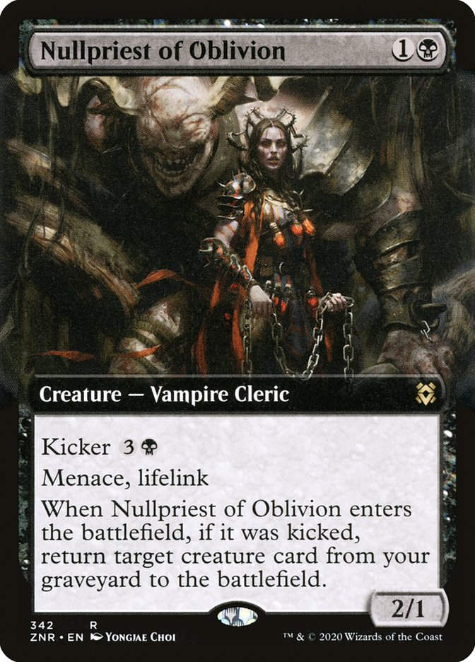 Nullpriest of Oblivion (ZNR) (342) / Extended Art