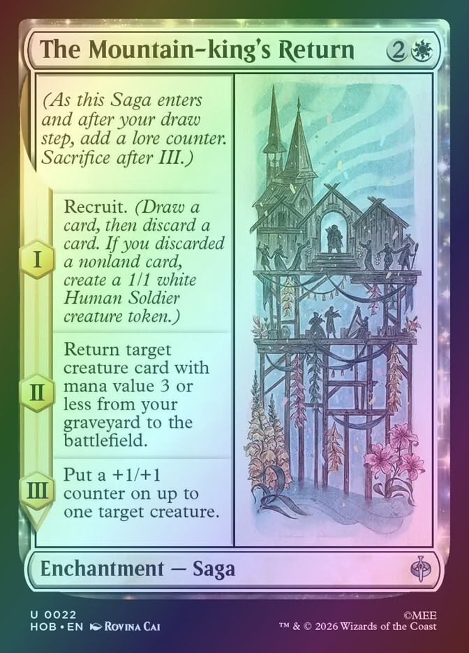 The Mountain-king's Return (HOB) (22) / Foil