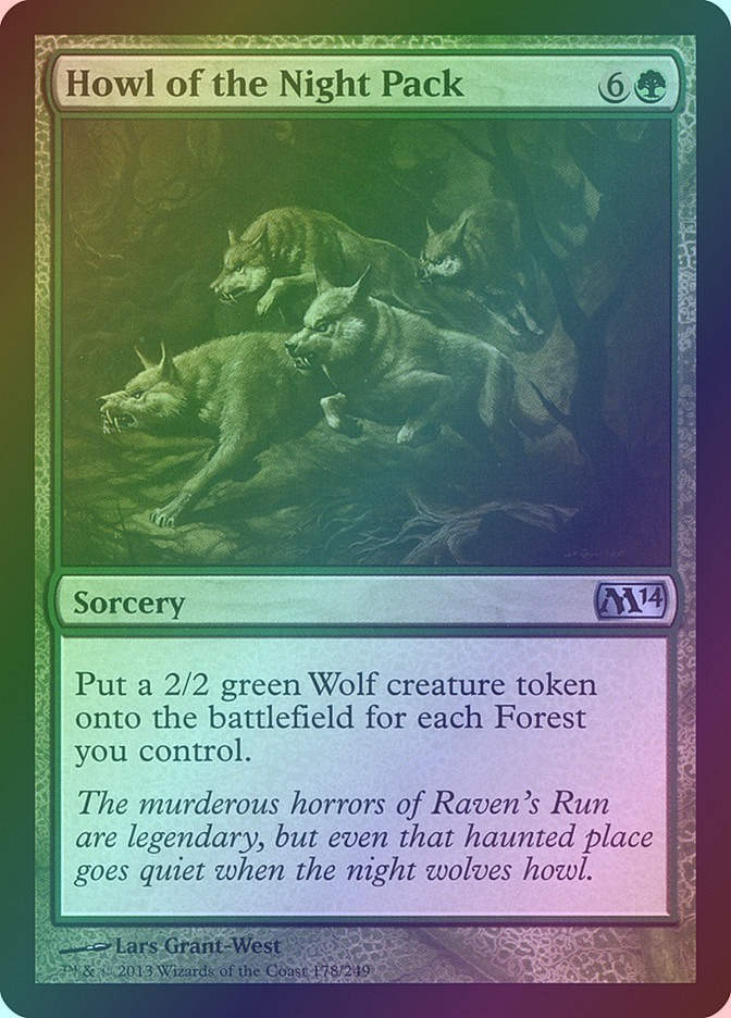 Howl of the Night Pack (M14) (178) / Foil