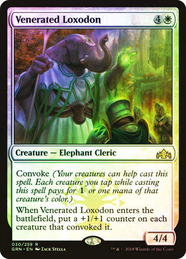 Venerated Loxodon (GRN) (30) / Foil