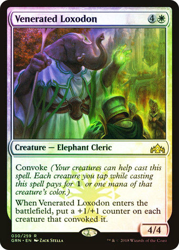 Venerated Loxodon (GRN) (30) / Foil
