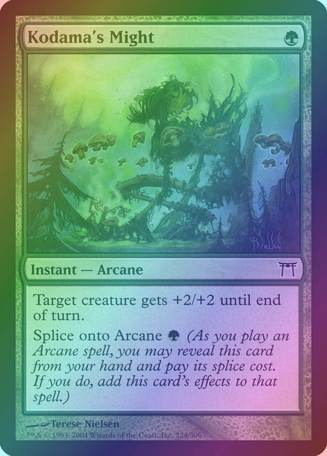 Kodama's Might (CHK) (224) / Foil